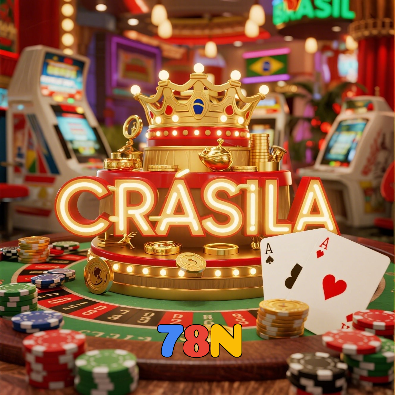 78N:Vença no poker e mostre que você é um mestre das cartas!