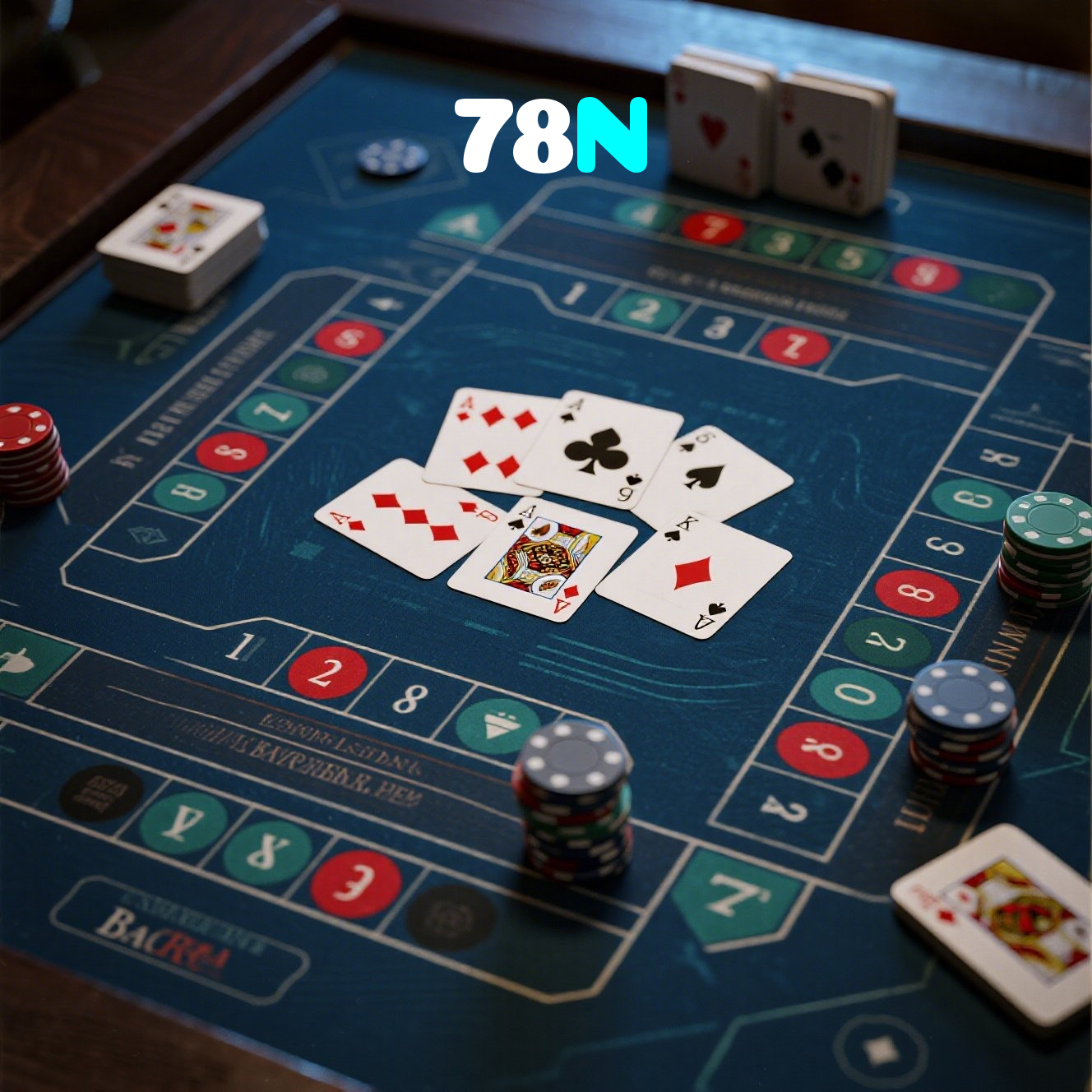 78N:Onde sua sorte brilha: poker, roleta e apostas em futebol!