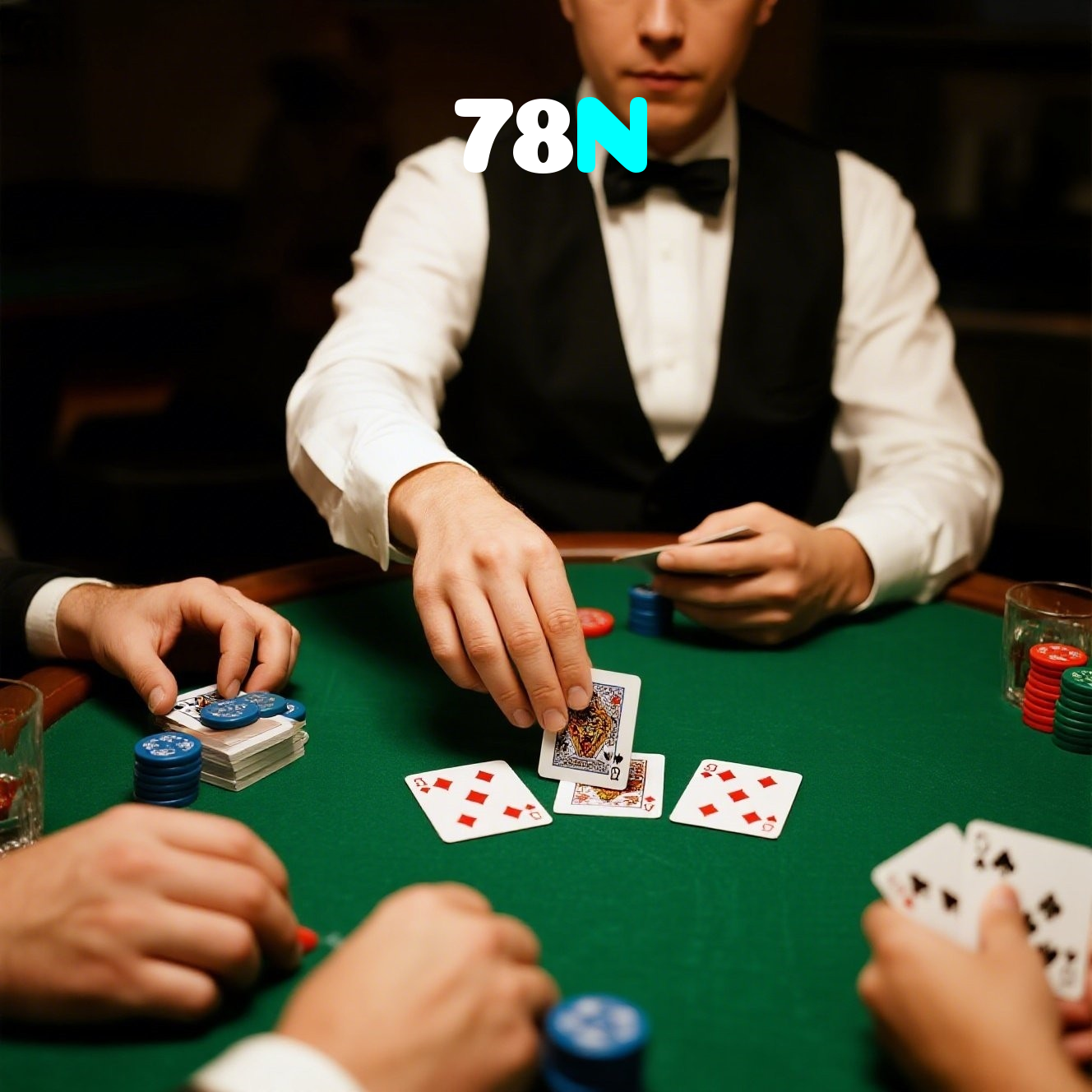 78N:Aposte no futebol e conquiste vitórias épicas com blackjack e poker!